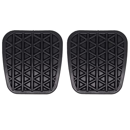 ITONC Pedal Pads Cover benutzt für Vauxhall Opel Holden Vectra B J96 2002-1995 Auto Pedalgummi Bremskupplung Pedalauflagen Anti-Rutsch,Black-1 von itonc