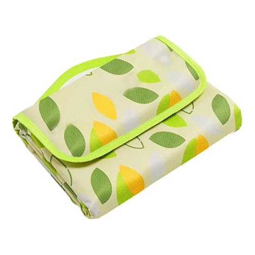 ITRHJTGP Picknickdecke Feuchtigkeitsbeständige Picknickmatte, Tragbare Frühlingsausflugs-Campingmatte, Verdickte Vliesmatte, Leichte Klappmatratze, Strandmatte for Den Außenbereich(Style1,2X3.0M) von ITRHJTGP