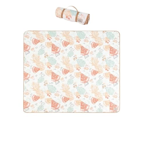 ITRHJTGP Picknickdecke Picknickmatte, Feuchtigkeitsbeständige Matte, Verdickte Übergroße Dachmatte for Den Außenbereich, Campingzelt Im Inneren, Spezieller Teppich(Pink-M) von ITRHJTGP
