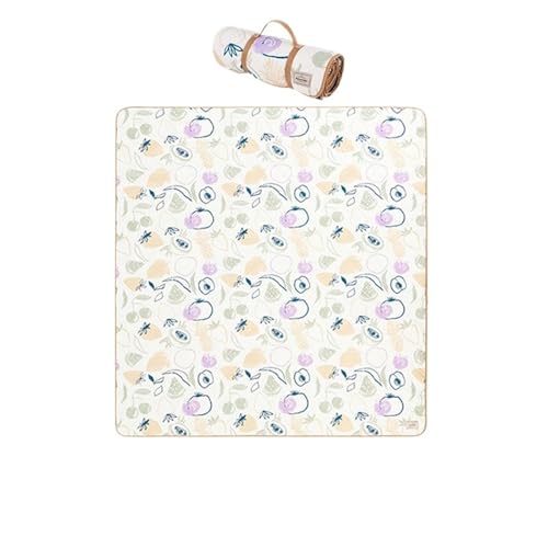 ITRHJTGP Picknickdecke Picknickmatte, Feuchtigkeitsbeständige Matte, Verdickte Übergroße Dachmatte for Den Außenbereich, Campingzelt Im Inneren, Spezieller Teppich(Purple-L) von ITRHJTGP