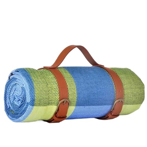 ITRHJTGP Picknickdecke wasserdichte Picknickmatte for den Außenbereich, Camping-Strandmatte, bunt, kariert, gestreift, rechteckig, Schlafdecke, Wohnzimmerteppich(M,200x300cm) von ITRHJTGP