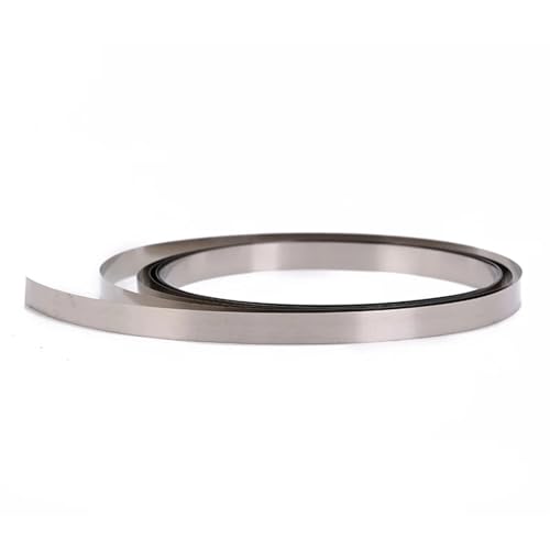 Nickelband Nickel Streifen 10 m/Rolle Nickelstreifen 0,1/0,12/0,15/0,2 mm vernickelter Stahlstreifen for 18650 Lithium-Akku-Schweißgürtel(0.1x6mmx10M) von ITRHJTGP