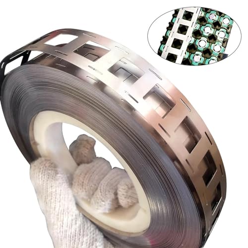 Nickelband Nickel Streifen 1M Nickelstreifen 2P 0,15 x 27 mm Nickelstreifen for 18650 Lithium-Akku Schweißband 99,96% Nickelgürtel von ITRHJTGP