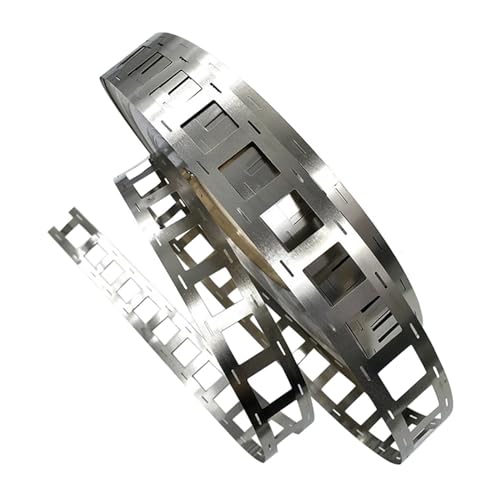 Nickelband Nickel Streifen 26650 Nickelstreifen 99,96% Nickelblechband 2P 0,15 mm Dicke for Lithium-Batterie-Punktschweiß-Anschlussband(3 Meters) von ITRHJTGP