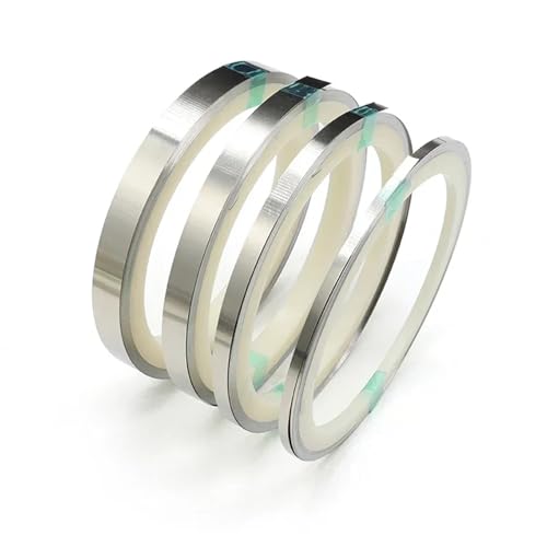 Nickelband Nickel Streifen Vernickelter Streifen 18650 Li-Ionen-Akku Nickelblech Plattenverbinder 0,1 mm 0,2 mm Stahlgürtel Punktschweißmaschine Batterieschweißgerät(0.2x10mm x 10m) von ITRHJTGP