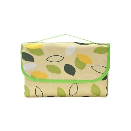 Picknickdecke Outdoor Camping Matte for Picknickdecke Strandbett 600D Oxford Tuch Matratzen wasserdichte Plane Rasen Strandkissen Isomatte Wanderung(Style1,200x200cm) von ITRHJTGP