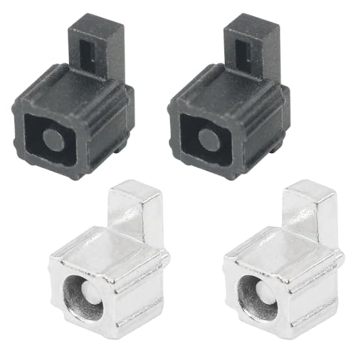 ITROLLE 2 Paar Metallverriegelungsriegel Ersatz links rechts Schieberschnalle CM Controller Ersatz Schieberschnalle Riegel für Nintendo Switch Joy-Con-Reparaturwerkzeug Teile NS JoyCon Controller von ITROLLE