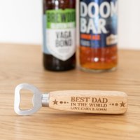 Weihnachtsgeschenk Flaschenöffner - Geschenk Für Ihn Personalisierter Gravierter Holzgriff Mit Ihrer Eigenen Best Dad/Opa Brother Etc. Nachricht Weihnachtsgeschenk Flaschenöffner - Geschenk Für Ihn Personalisierter Gravierter Holzgriff Mit Ihrer Eigenen Best Dad/Opa Brother Etc. Nachricht von ITSPERFECTGiftShop
