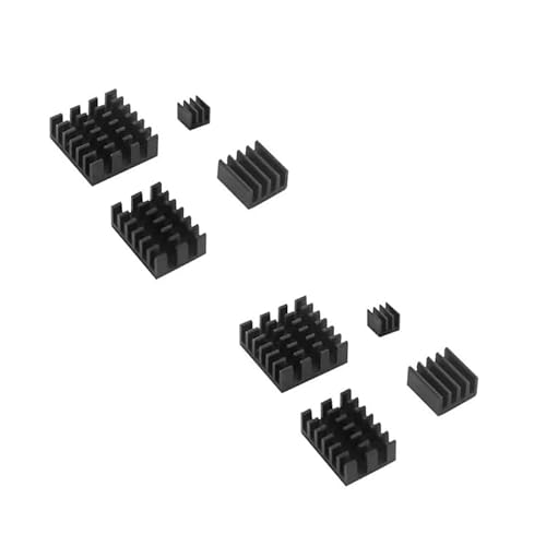 8 Stück Kühlkörper für Raspberry Pi 4 Model B Raspberry Pi Aluminium Kühlkörper mit wärmeleitendem Klebeband für Raspberry Pi 4B 8 Stück Kühlkörper für Raspberry Pi 4 Model B Raspberry Pi Aluminium Kühlkörper mit wärmeleitendem Klebeband für Raspberry Pi 4B von ITSTUFF
