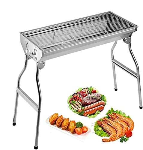 ITTA Portable Outdoor Camping BBQ Grill, Heavy-duty Folding Charcoal Picnic BBQ Grill Stoves. (4.5) von ITTA