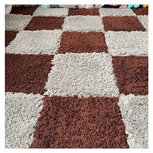 ITTRUH Ineinander greifende Bodenmatten, 30 Stück Plüschschaum-Bodenmatten, quadratische Teppichfliesen, Kletterteppiche for die Dekoration des Spielzimmers zu Hause, 30 x 40 cm (Dunkelkaffee + Grau) ITTRUH Ineinander greifende Bodenmatten, 30 Stück Plüschschaum-Bodenmatten, quadratische Teppichfliesen, Kletterteppiche for die Dekoration des Spielzimmers zu Hause, 30 x 40 cm (Dunkelkaffee + Grau) von ITTRUH