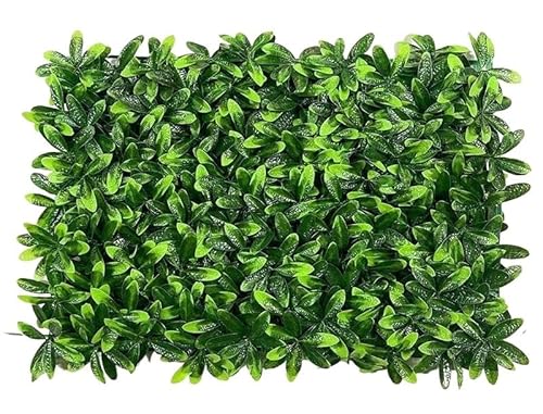 ITTRUH Künstliche Garten-Sichtschutz-Heckenpaneele, künstliche Pflanzenwand, grün mit Blumenhintergrund, Heimzaun, Balkondekoration, 60 x 40 cm ITTRUH Künstliche Garten-Sichtschutz-Heckenpaneele, künstliche Pflanzenwand, grün mit Blumenhintergrund, Heimzaun, Balkondekoration, 60 x 40 cm von ITTRUH