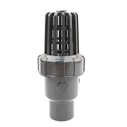 ITTRUH Rohrleitungsfilter, Inline-Maschensieb, Wasserfilterspender, Wasserfilter mit Bodenventil, Wassereinlass-/-auslassfilter for Wasserpumpen, PVC-Rückschlagventil for Aquarientanks, 1 Stück(20mm) von ITTRUH