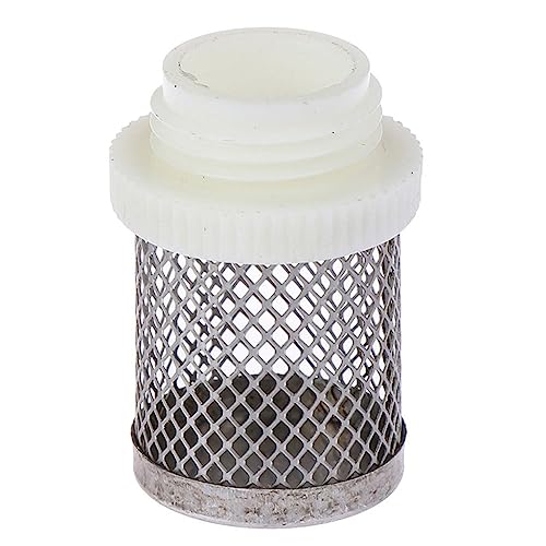 ITTRUH Rohrleitungsfilter, Inline-Netzsieb, Wasserfilterspender, 1 Stück Edelstahl-Netzfilter, Gartenbewässerung, Aquarium, Fischtankfilter, Wasserpumpe, Schutzschlauch, Netzsieb(1/2") von ITTRUH