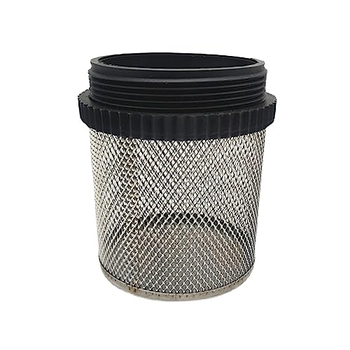 ITTRUH Rohrleitungsfilter, Inline-Netzsieb, Wasserfilterspender, 1 Stück Edelstahlfilter, Kunststoff-Außengewindefilter for Gartenbewässerung, Aquarium-Wasserpumpenfilter(2") von ITTRUH