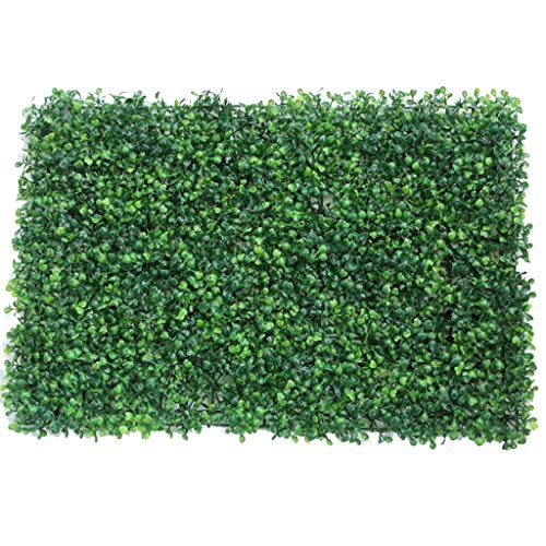 Künstliche Garten-Sichtschutz-Heckenpaneele, Sichtschutzzaun aus grünem Efeu, Wanddekoration for den Innen- und Außenbereich, 40 x 60 cm Künstliche Garten-Sichtschutz-Heckenpaneele, Sichtschutzzaun aus grünem Efeu, Wanddekoration for den Innen- und Außenbereich, 40 x 60 cm von ITTRUH