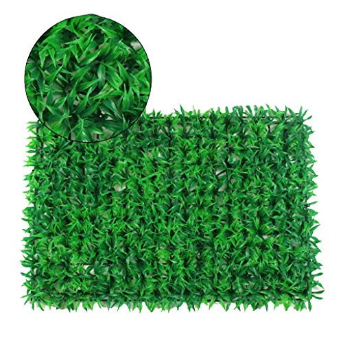 Künstliche Garten-Sichtschutzheckenpaneele, künstliche Heckenbegrünungspaneele for den Außen- oder Innenbereich, Garten, Hinterhof und/oder Heimdekoration, 40 x 60 cm Künstliche Garten-Sichtschutzheckenpaneele, künstliche Heckenbegrünungspaneele for den Außen- oder Innenbereich, Garten, Hinterhof und/oder Heimdekoration, 40 x 60 cm von ITTRUH