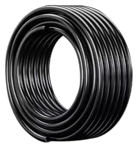 Luftkompressorschlauch, 20 m Luftschlauch, pneumatisches Rohr, Pu-Schläuche for Kompressor, Polyurethan-Schlauch, Länge: Meter(Black,4x2.5mm) von ITTRUH