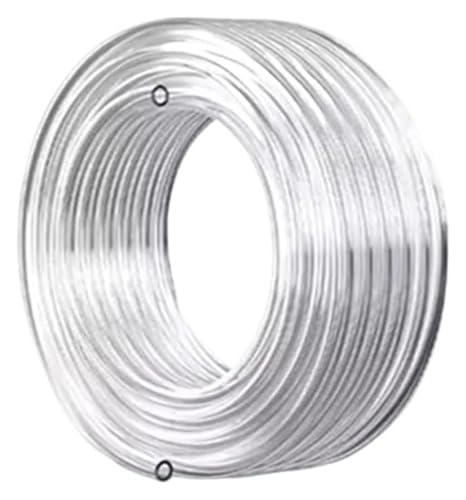 Luftkompressorschlauch, 20 m Luftschlauch, pneumatisches Rohr, Pu-Schläuche for Kompressor, Polyurethan-Schlauch, Länge: Meter(Transparent,6x4mm) von ITTRUH