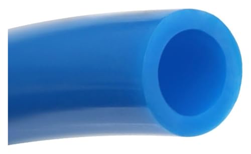 Luftkompressorschlauch, flexibler Gummi-Luftschlauch, pneumatisches Rohr, PU-Schläuche for Kompressor, Polyurethan-Schlauch, Abfluss, elastisch, Länge: 2 Meter(Blue,OD 12mm x ID 8mm) von ITTRUH