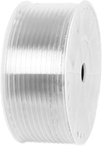 Luftkompressorschlauch, flexibler Gummi-PU-Schlauch, pneumatisches Rohr, Luftrohrmontage, Schlauchlänge: 80 Meter(Transparent,OD6 x ID4mm) von ITTRUH