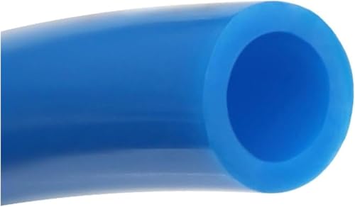 Luftkompressorschlauch, flexibler Gummi-PU-Schlauch for Kompressor, Polyurethan Luftschlauch, pneumatischer Rohrablauf, elastisch, Länge: 200 Meter(Blue,OD 12mm x ID 8mm) von ITTRUH