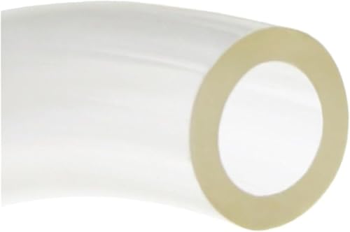 Luftkompressorschlauch, flexibler Gummi-PU-Schlauch for Kompressor, Polyurethan Luftschlauch, pneumatischer Rohrablauf, elastisch, Länge: 200 Meter(Transparent,OD 8mm x ID 5mm) von ITTRUH