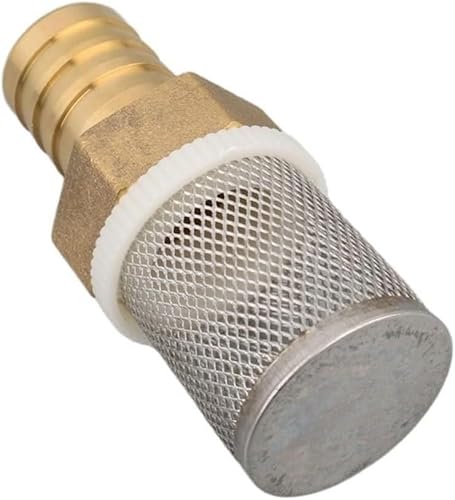 Rohrleitungsfilter, Inline-Maschensieb, 1 Stück Schlauch-Wasserfilter-Sieb-Sprühgerät Autowaschpumpe Filternetz Edelstahl-Maschenfilter(16mm to 1 Inch) von ITTRUH