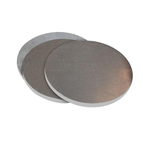 Rundes Aluminiumblech, 5052 Aluminium-Rundblech, Stanzrohlinge for Heimwerkerarbeiten und Formen, Dicke 1 mm(Diameter 100 * 1mm) von ITTRUH