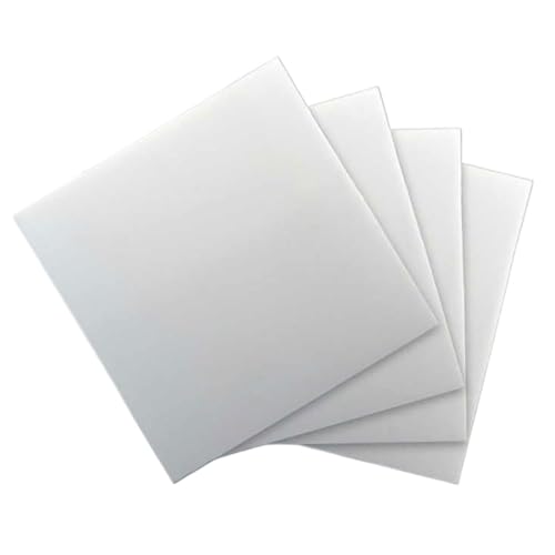 Teflon-PTFE-Kunststoffplatte, Größe 300 x mm, formbare Teflonplatte for Dichtungen und Heimwerkerarbeiten(1mm) von ITTRUH