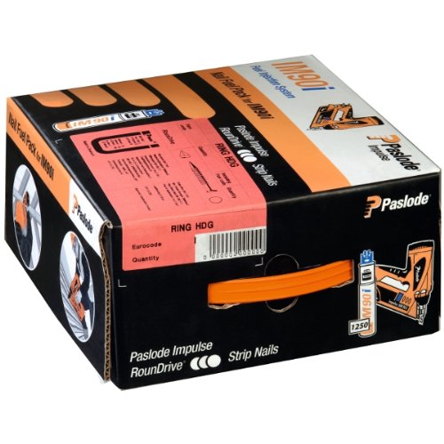 Paslode Impulse Packs - galvanisiert plus (gerillt) - Ø 3,1 x 90 mm Unilock von Paslode
