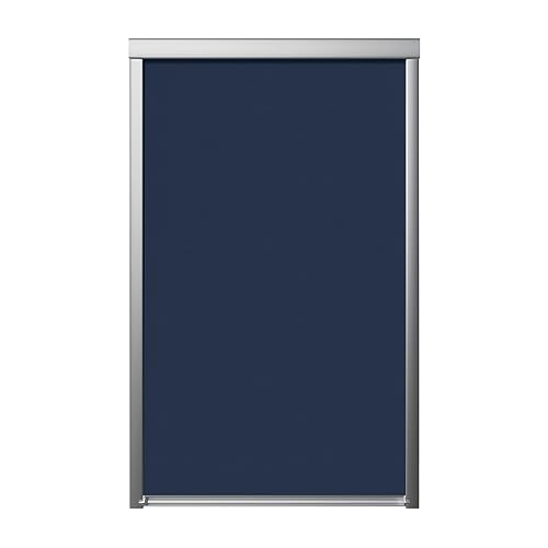 Dachfenster Verdunkelungsrollo ohne Bohren kompatibel mit VELUX S06, dunkelblau von ITZALA