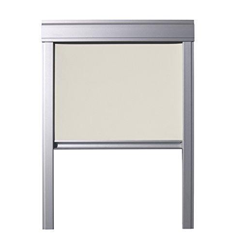 Dachfenster Verdunkelungsrollo kompatibel mit VELUX UK08 / U08 / 808/8, Beige von ITZALA