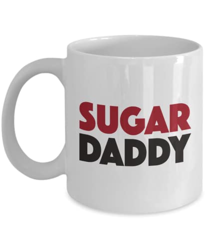 Sugar Daddy Lustige Neuheit Geschenk Tasse Weiß 11oz von IUBBKI
