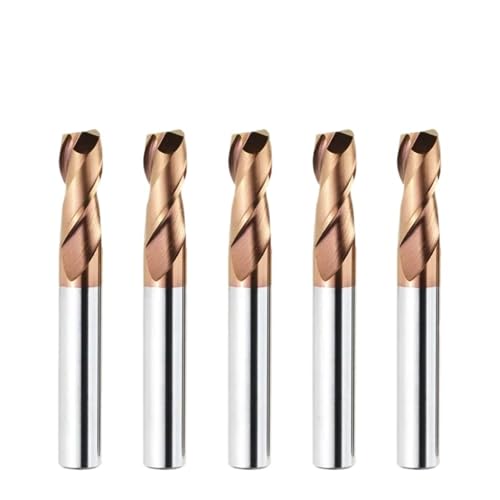 HRC55 Flachkopf-Schaftfräser, 4–20 mm Schaft, 2 Nuten, Spiralfräser, CNC-Fräser, Gravierwerkzeug for Edelstahl und gehärteten Stahl(5pcs HRC55 2F,D16xD16x150L) von IUBPWMS