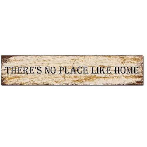 Metallschild Blechschild There's No Place Like Home Lustige Metallschilder Vintage Schild Retro Blechschilder Aluminium Metallschild für Schlafzimmer Küche Garten Wand Bab Club Kaffee Hängeschild Metallschild Blechschild There's No Place Like Home Lustige Metallschilder Vintage Schild Retro Blechschilder Aluminium Metallschild für Schlafzimmer Küche Garten Wand Bab Club Kaffee Hängeschild von IUEJTGIE