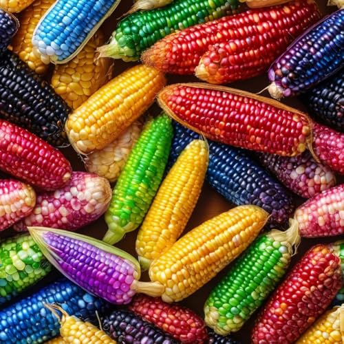 100 Stück Mais-Gemüse-Samen für die Bepflanzung des Hausgartens, Regenbogen-Mais-Samen, köstliche Garten-Hof-Grobfutter-Korn-Bepflanzung,Lecker und gesund 100 Stück Mais-Gemüse-Samen für die Bepflanzung des Hausgartens, Regenbogen-Mais-Samen, köstliche Garten-Hof-Grobfutter-Korn-Bepflanzung,Lecker und gesund von IUIUNIGA