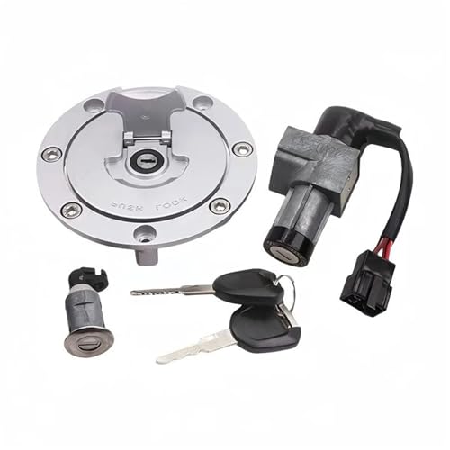 Zündschloss Für CB190R Für CBF190R Motorrad Tankdeckel Schloss Zündschloss Sperren Set Mit Schlüssel Zündschalter(B) von IUKMR