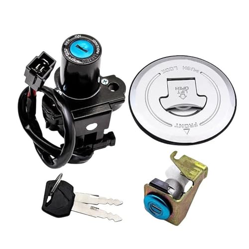 Zündschloss Für CBR300R/RA 2015-2018 Für CBR250R/RA 2011-2013 Motorrad Kraftstoff Gas Zündschloss Schloss Mit Schlüssel Kit Zündschalter von IUKMR