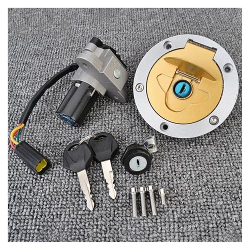 Zündschloss Für Ducati ST4S ST3 848 1098 1198 1198S 2002-2014 Motorräder Zündschloss Tankdeckel Sitz Schlüssel Schloss Set Zündschalter von IUKMR