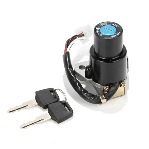 Zündschloss Für Für KLR650 Für KLR 650 1987-2007 6 Drähte Motorrad Zündschloss Schloss Mit Schlüssel Set Elektrische Türschloss Zündschalter Zündschloss Für Für KLR650 Für KLR 650 1987-2007 6 Drähte Motorrad Zündschloss Schloss Mit Schlüssel Set Elektrische Türschloss Zündschalter von IUKMR
