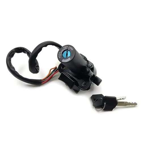 Zündschloss Für Für Ninja 250 250R 300 2008-2014 Zündung Schalter Kraftstoff Gas Tank Kappe Sitz Schlösser W/schlüssel Zündschalter(Ignition Switch) von IUKMR