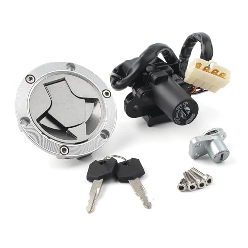 Zündschloss Für Für Ninja 250R 300 2008-2015 Motorrad 7 Pin Zündschloss Sitz Schloss Kraftstoff Tankdeckel Tank Abdeckung 2 Schlüssel Zündschalter Zündschloss Für Für Ninja 250R 300 2008-2015 Motorrad 7 Pin Zündschloss Sitz Schloss Kraftstoff Tankdeckel Tank Abdeckung 2 Schlüssel Zündschalter von IUKMR