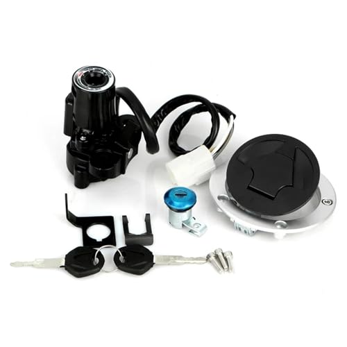 Zündschloss Für Für Ninja ZX6R ZX10R ZX636 ZX1000 2011-2019 Motorrad Zündschloss Gas Tankdeckel Abdeckung Sitz Schloss Zündschalter von IUKMR
