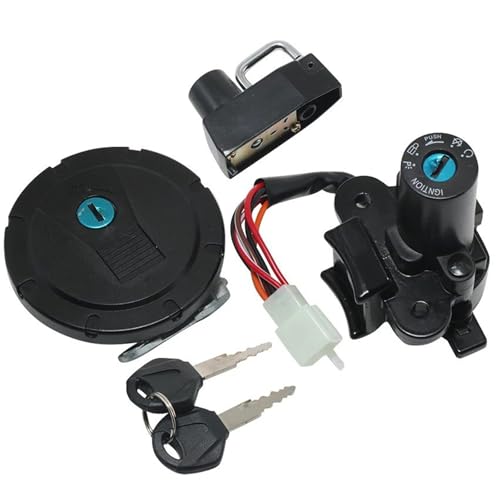 Zündschloss Für KL110 KL250 Für KLX125 Für KLX250 1997-2014 Motorrad Tankdeckel Sitz Schloss Zündschloss Mit Schlüssel Kit OEM: 51049-0047 Zündschalter Zündschloss Für KL110 KL250 Für KLX125 Für KLX250 1997-2014 Motorrad Tankdeckel Sitz Schloss Zündschloss Mit Schlüssel Kit OEM: 51049-0047 Zündschalter von IUKMR
