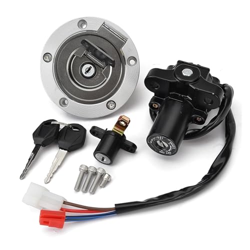 Zündschloss Für MT03 Für YZF R1 R6 FJ09 FZ07 FZ8 FZ6 FZ1 FZ10 1998-2016 Kraftstoff Tankdeckel Zündschloss Sitz Schloss Mit Schlüssel Kit Zündschalter von IUKMR
