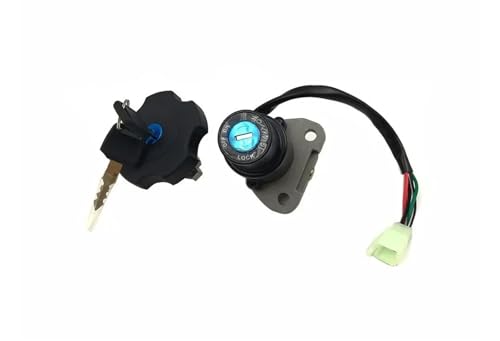 Zündschloss Für XT600 TW200 DT200 DT200R XT225 Motorrad Schwarz Zündschloss Kraftstoff Tankdeckel Schloss Schlüssel Set Zündschalter von IUKMR