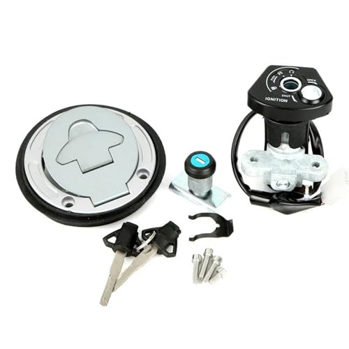 Zündschloss Für YZF R15 Für YZF155 2019 2020 2021 Motorrad Zündschloss Kraftstoff Gas Tankdeckel Schloss Schlüssel Set B0T-H2501-00 Zündschalter Zündschloss Für YZF R15 Für YZF155 2019 2020 2021 Motorrad Zündschloss Kraftstoff Gas Tankdeckel Schloss Schlüssel Set B0T-H2501-00 Zündschalter von IUKMR