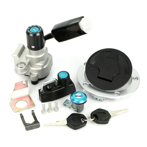 Zündschloss Für Z125 Für Pro 2017 2018 2019 2020 2021 2022 Motorrad Zündschloss Und Kraftstoff Tankdeckel Sitz Schloss Schlüssel Set Zündschalter von IUKMR