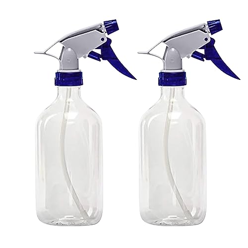 IUNSER 2 Kunststoff-Sprühflaschen, transparent, leer, Sprühflasche mit Verstellbarer Düse, für Reinigungslösungen, Küche, Garten, Haare, auslaufsicher, feine Nebelflasche Reise Tube (Blue, One Size) IUNSER 2 Kunststoff-Sprühflaschen, transparent, leer, Sprühflasche mit Verstellbarer Düse, für Reinigungslösungen, Küche, Garten, Haare, auslaufsicher, feine Nebelflasche Reise Tube (Blue, One Size) von IUNSER